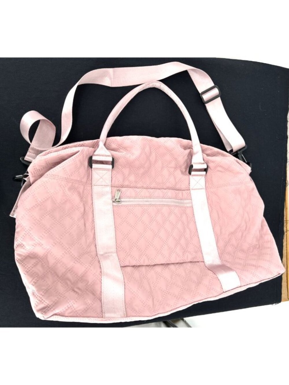 Floless Workshop Duffle bag Camill Emma Limited Edition​ Pink Quilted Crossbody - Picture 5 of 10